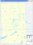 Kidder County, ND Digital Map Basic Style