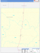 Kingfisher County, OK Digital Map Basic Style