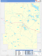 Kosciusko County, IN Digital Map Basic Style