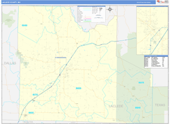 Laclede County, MO Digital Map Basic Style