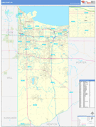 Lake County, IN Digital Map Basic Style