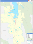 Lake County, MT Digital Map Basic Style