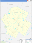 Lamoille County, VT Digital Map Basic Style