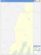 Lander County, NV Digital Map Basic Style