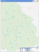 Leslie County, KY Digital Map Basic Style
