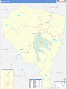 Lewis County, WV Digital Map Basic Style