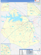 Lexington County, SC Digital Map Basic Style