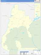 Liberty County, FL Digital Map Basic Style