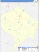 Lincoln County, KY Digital Map Basic Style