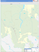 Lincoln County, MT Digital Map Basic Style