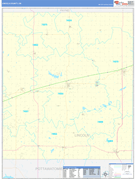 Lincoln County, OK Digital Map Basic Style