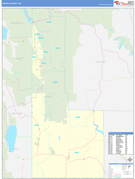 Lincoln County, WY Digital Map Basic Style