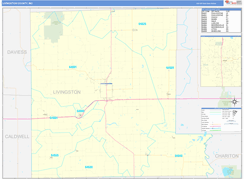 Livingston County, MO Digital Map Basic Style