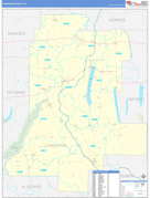 Livingston County, NY Digital Map Basic Style
