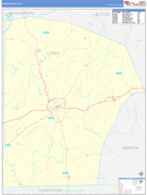 Logan County, KY Digital Map Basic Style