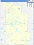 Lonoke County, AR Digital Map Basic Style