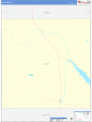 Loup County, NE Digital Map Basic Style
