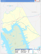 Lyon County, KY Digital Map Basic Style