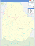 Madison County, AR Digital Map Basic Style