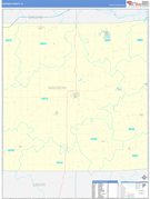 Madison County, IA Digital Map Basic Style