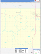 Madison County, NE Digital Map Basic Style