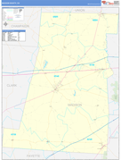 Madison County, OH Digital Map Basic Style