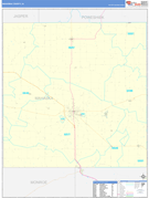 Mahaska County, IA Digital Map Basic Style