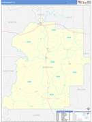 Marengo County, AL Digital Map Basic Style