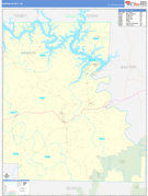 Marion County, AR Digital Map Basic Style