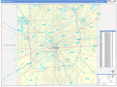 Marion County, IN Digital Map Basic Style