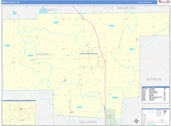 Marion County, OH Digital Map Basic Style