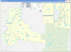 Marion County, OR Digital Map Basic Style