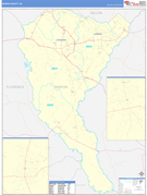 Marion County, SC Digital Map Basic Style