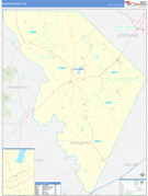 Marlboro County, SC Digital Map Basic Style
