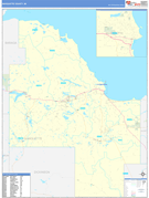 Marquette County, MI Digital Map Basic Style
