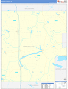 Marquette County, WI Digital Map Basic Style