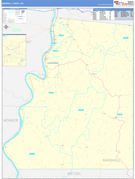 Marshall County, WV Digital Map Basic Style