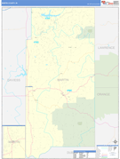 Martin County, IN Digital Map Basic Style