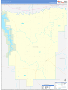 McCone County, MT Digital Map Basic Style