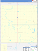 McCook County, SD Digital Map Basic Style