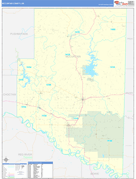 McCurtain County, OK Digital Map Basic Style