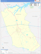 McDuffie County, GA Digital Map Basic Style