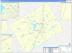 McLennan County, TX Digital Map Basic Style