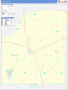 McNairy County, TN Digital Map Basic Style