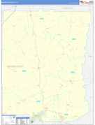 Meriwether County, GA Digital Map Basic Style