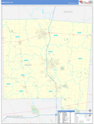 Miami County, OH Digital Map Basic Style