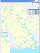 Middlesex County, CT Digital Map Basic Style