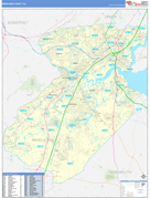 Middlesex County, NJ Digital Map Basic Style