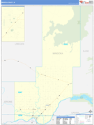 Minidoka County, ID Digital Map Basic Style