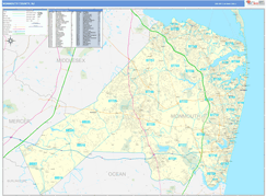 Monmouth County, NJ Digital Map Basic Style